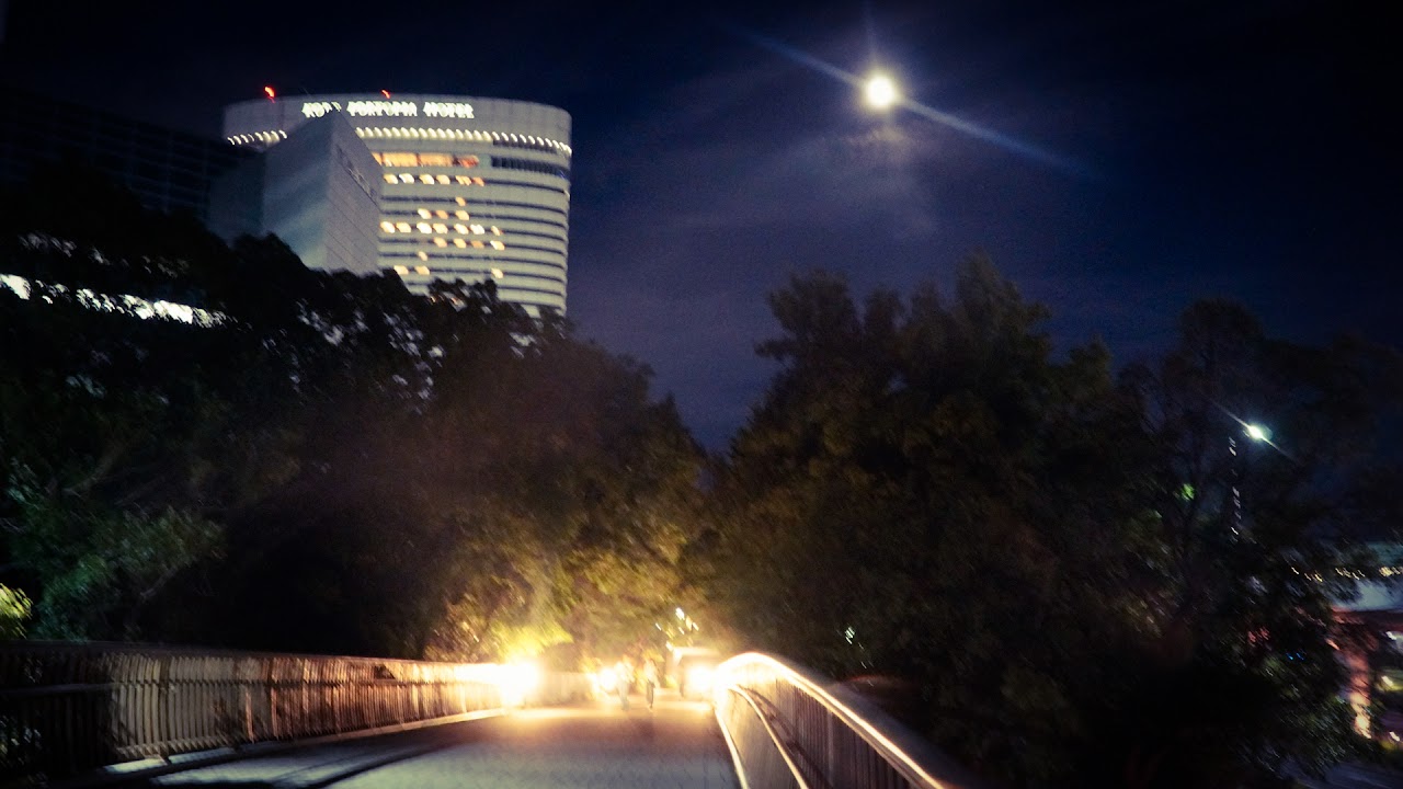 Kobe at night.
