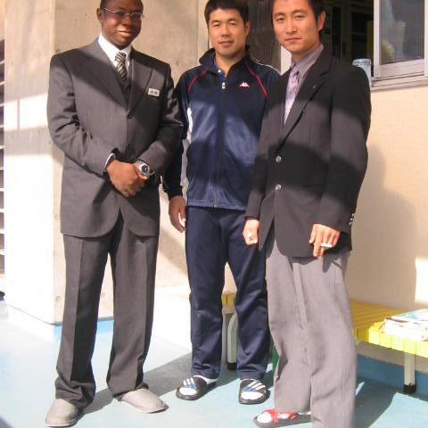 Kendo coaches.